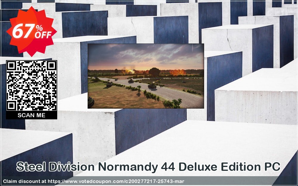 Steel Division Normandy 44 Deluxe Edition PC Coupon, discount Steel Division Normandy 44 Deluxe Edition PC Deal. Promotion: Steel Division Normandy 44 Deluxe Edition PC Exclusive offer 