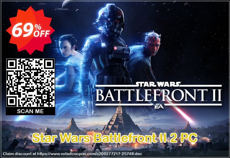 Star Wars Battlefront II 2 PC Coupon Code Apr 2024, 69% OFF - VotedCoupon