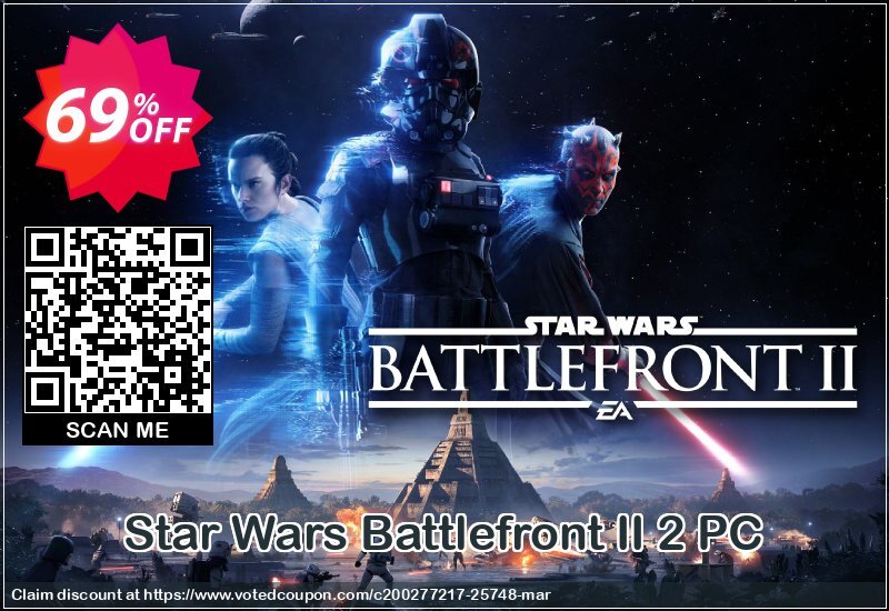 Star Wars Battlefront II 2 PC Coupon Code Apr 2024, 69% OFF - VotedCoupon