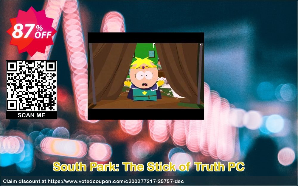 South Park: The Stick of Truth PC Coupon Code Apr 2024, 87% OFF - VotedCoupon