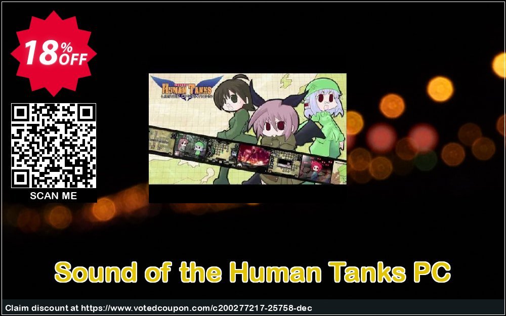 Sound of the Human Tanks PC Coupon, discount Sound of the Human Tanks PC Deal. Promotion: Sound of the Human Tanks PC Exclusive offer 