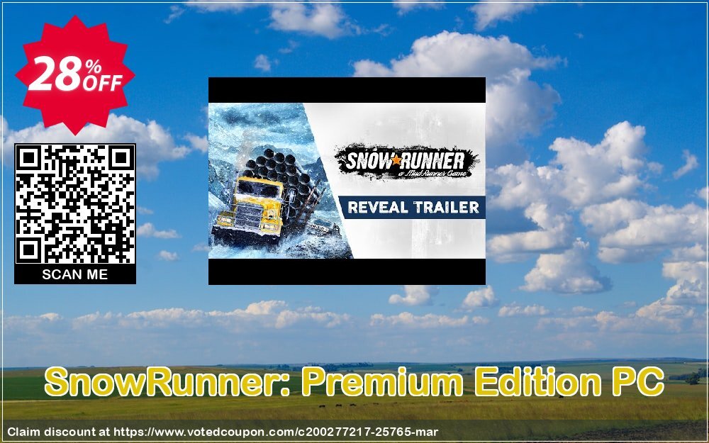 SnowRunner: Premium Edition PC Coupon, discount SnowRunner: Premium Edition PC Deal. Promotion: SnowRunner: Premium Edition PC Exclusive offer 