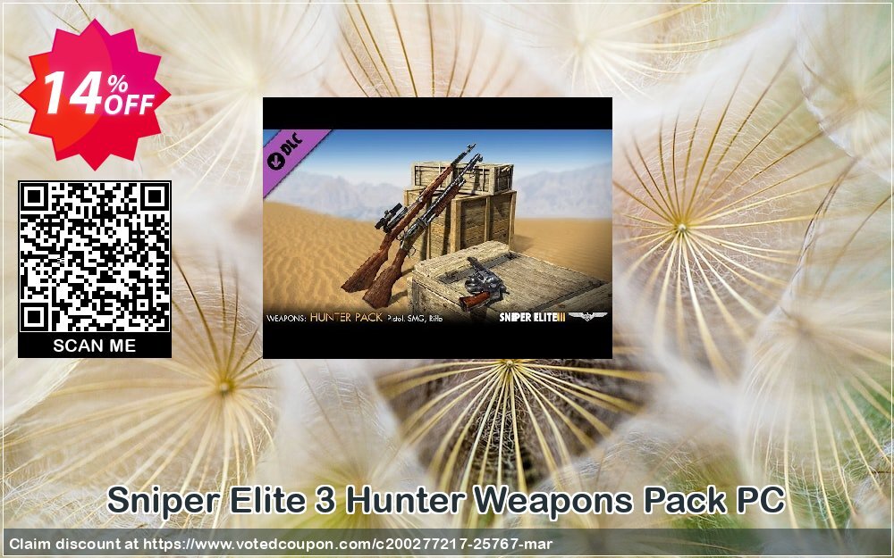 Sniper Elite 3 Hunter Weapons Pack PC Coupon, discount Sniper Elite 3 Hunter Weapons Pack PC Deal. Promotion: Sniper Elite 3 Hunter Weapons Pack PC Exclusive offer 