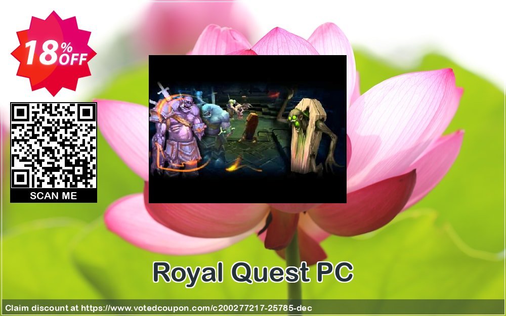 Royal Quest PC Coupon, discount Royal Quest PC Deal. Promotion: Royal Quest PC Exclusive offer 