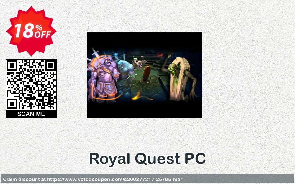 Royal Quest PC Coupon, discount Royal Quest PC Deal. Promotion: Royal Quest PC Exclusive offer 