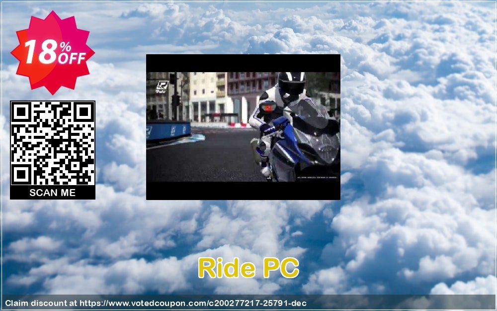 Ride PC Coupon, discount Ride PC Deal. Promotion: Ride PC Exclusive offer 