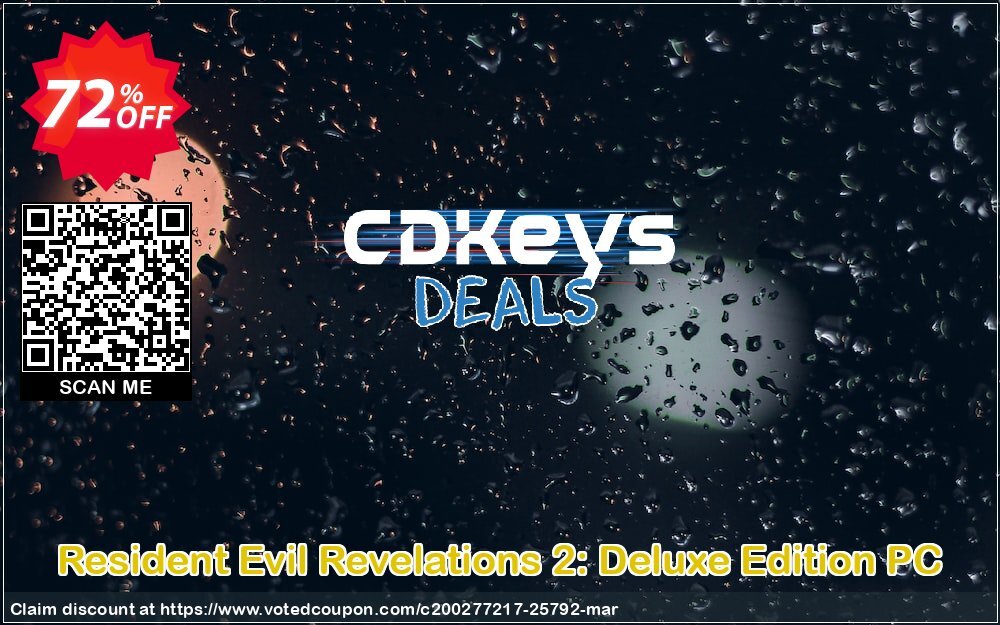 Resident Evil Revelations 2: Deluxe Edition PC Coupon Code Apr 2024, 72% OFF - VotedCoupon