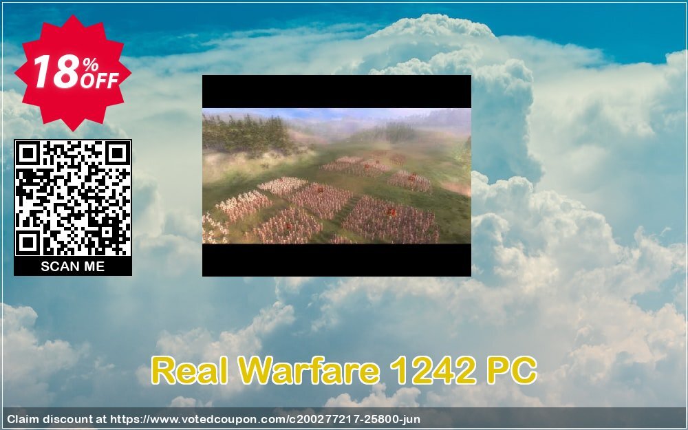 Real Warfare 1242 PC Coupon, discount Real Warfare 1242 PC Deal. Promotion: Real Warfare 1242 PC Exclusive offer 