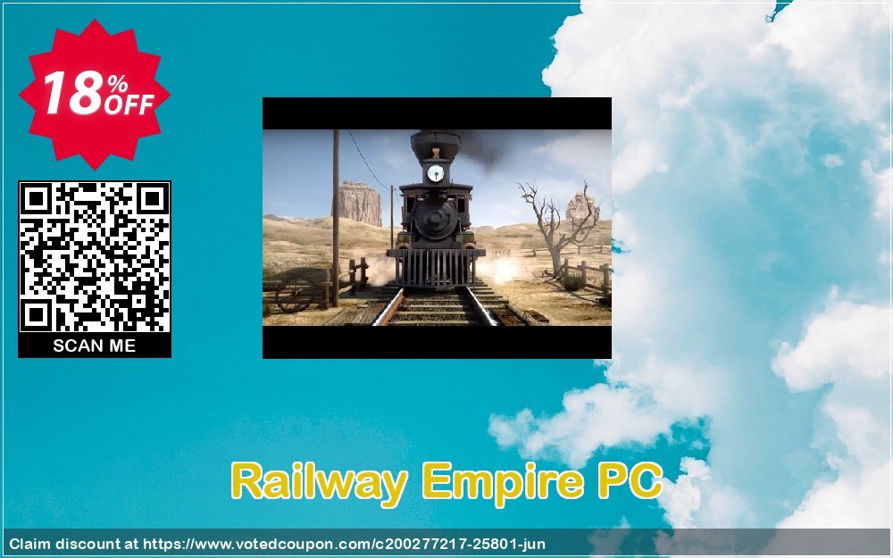 Railway Empire PC Coupon, discount Railway Empire PC Deal. Promotion: Railway Empire PC Exclusive offer 