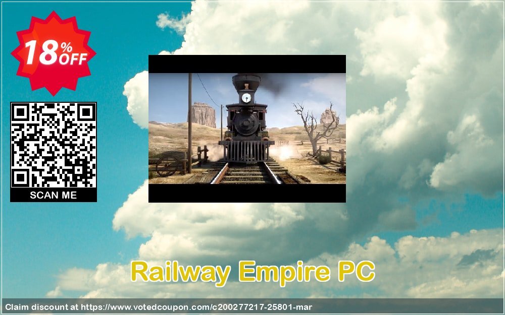 Railway Empire PC Coupon, discount Railway Empire PC Deal. Promotion: Railway Empire PC Exclusive offer 