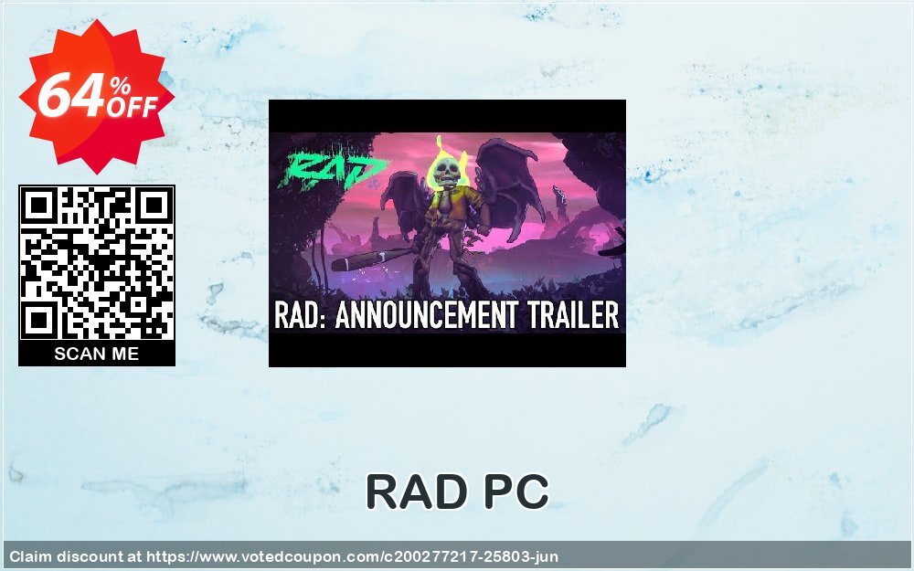 RAD PC Coupon, discount RAD PC Deal. Promotion: RAD PC Exclusive offer 