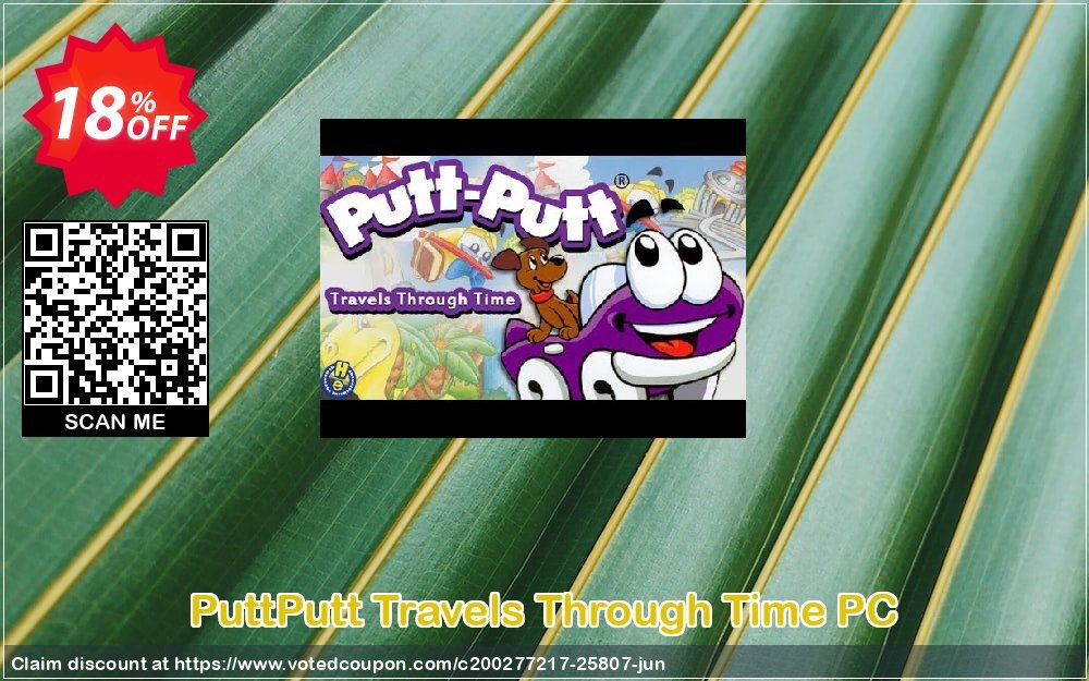 PuttPutt Travels Through Time PC Coupon, discount PuttPutt Travels Through Time PC Deal. Promotion: PuttPutt Travels Through Time PC Exclusive offer 