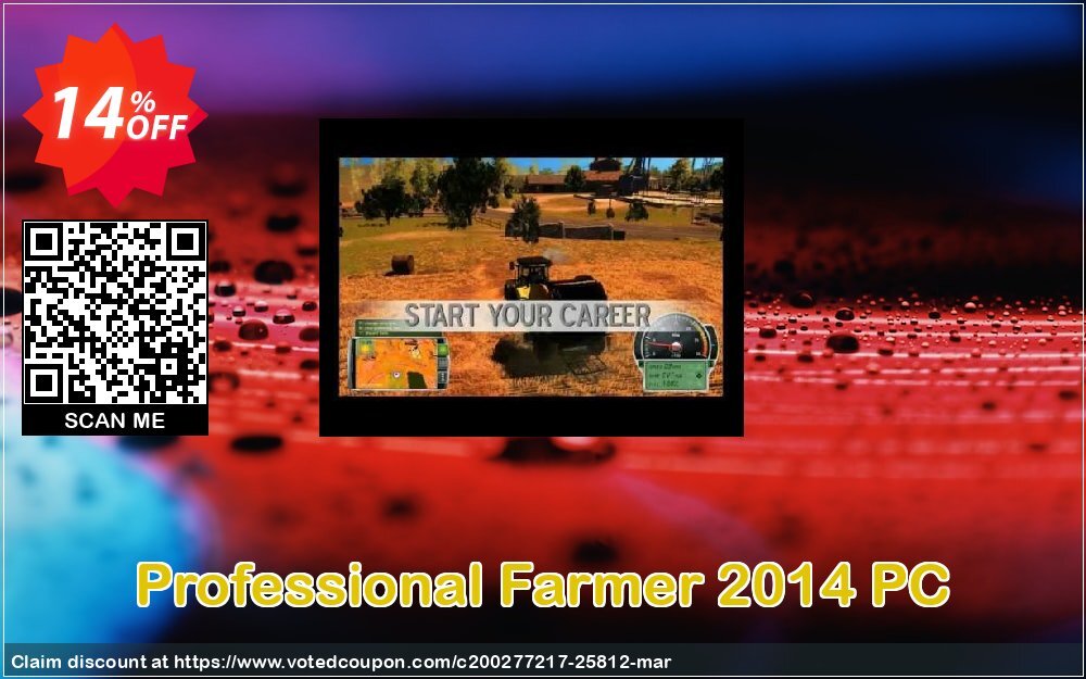 Professional Farmer 2014 PC Coupon, discount Professional Farmer 2014 PC Deal. Promotion: Professional Farmer 2014 PC Exclusive offer 