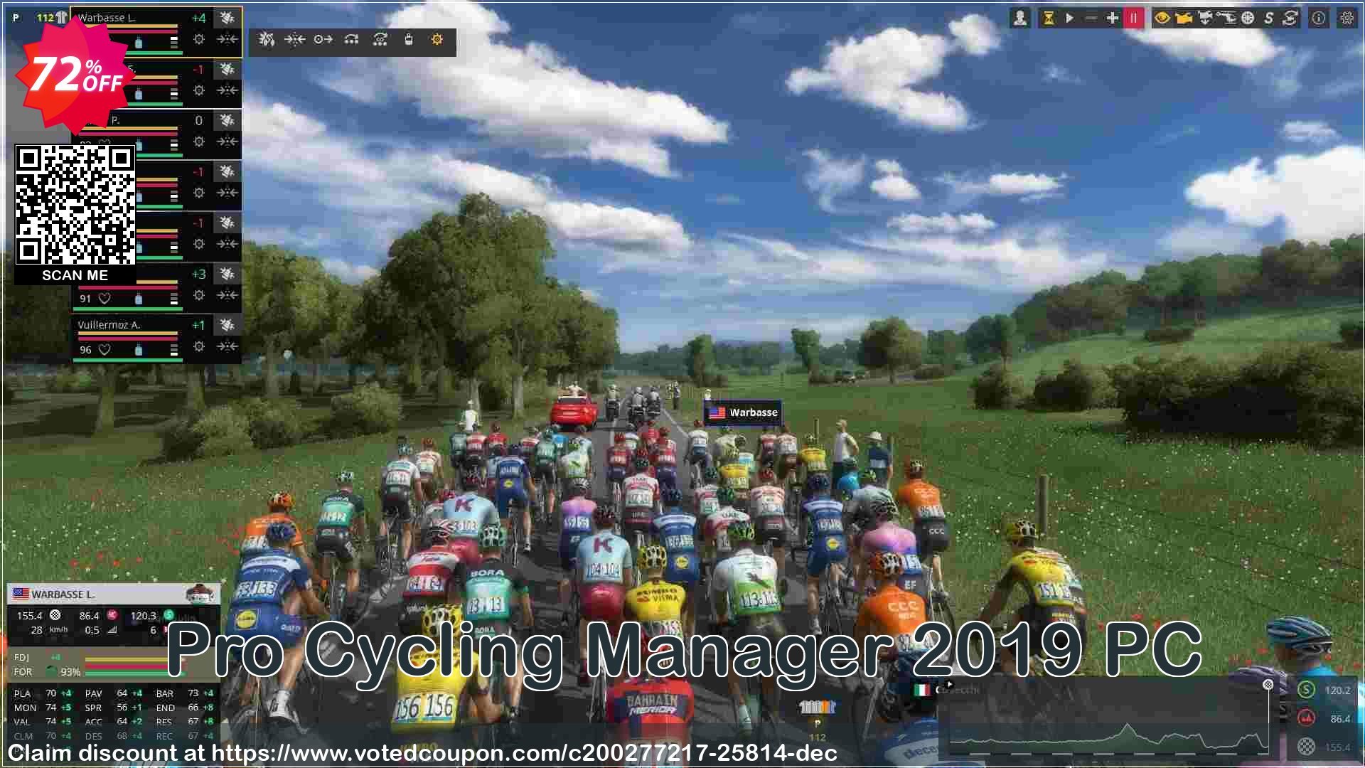 Pro Cycling Manager 2019 PC Coupon Code Apr 2024, 72% OFF - VotedCoupon