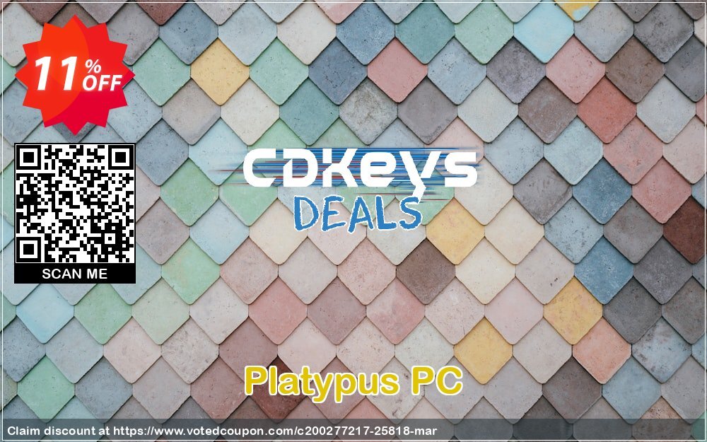 Platypus PC Coupon, discount Platypus PC Deal. Promotion: Platypus PC Exclusive offer 