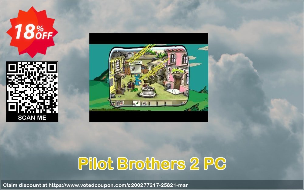 Pilot Brothers 2 PC Coupon, discount Pilot Brothers 2 PC Deal. Promotion: Pilot Brothers 2 PC Exclusive offer 