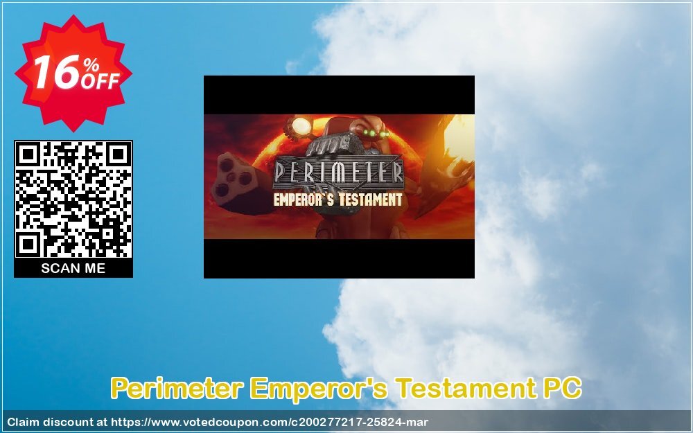 Perimeter Emperor's Testament PC Coupon, discount Perimeter Emperor's Testament PC Deal. Promotion: Perimeter Emperor's Testament PC Exclusive offer 