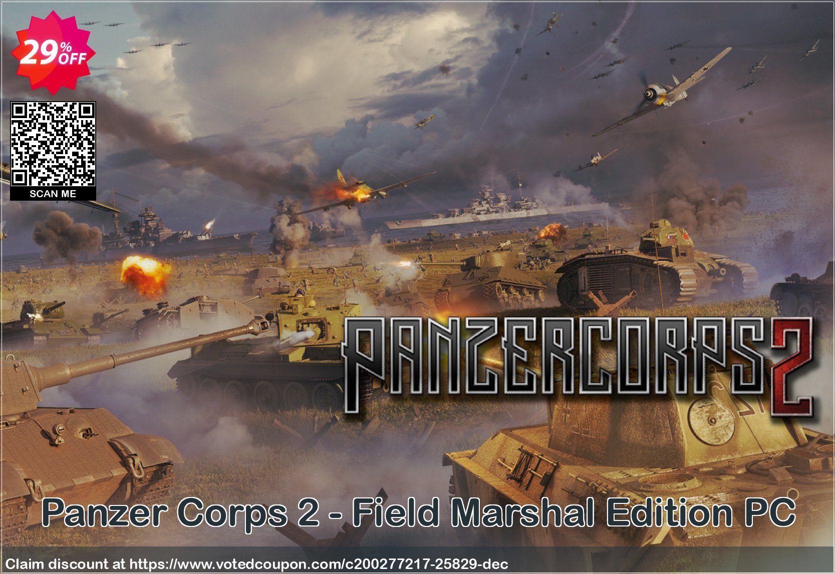 Panzer Corps 2 - Field Marshal Edition PC Coupon Code Apr 2024, 29% OFF - VotedCoupon