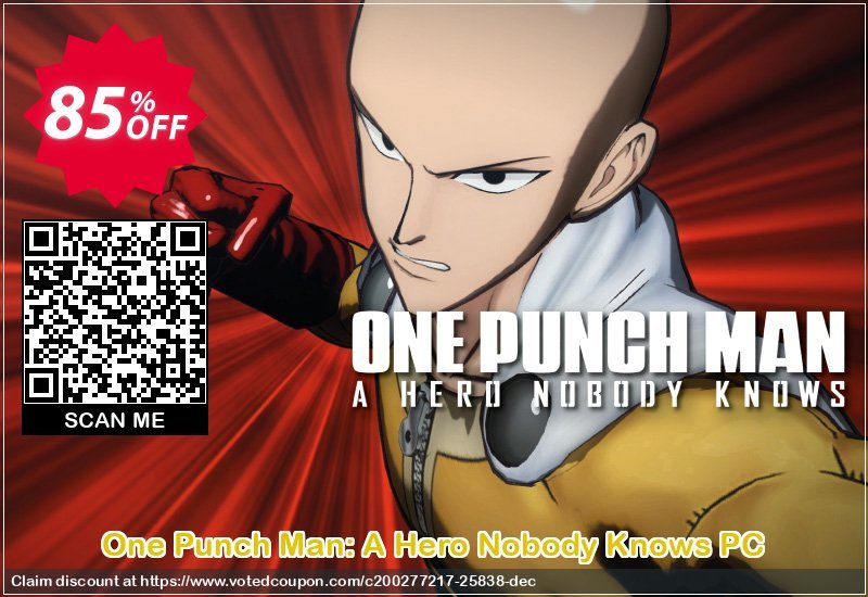 One Punch Man: A Hero Nobody Knows PC Coupon Code Apr 2024, 85% OFF - VotedCoupon