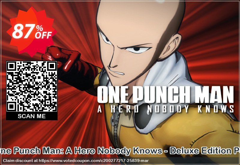 One Punch Man: A Hero Nobody Knows - Deluxe Edition PC Coupon, discount One Punch Man: A Hero Nobody Knows - Deluxe Edition PC Deal. Promotion: One Punch Man: A Hero Nobody Knows - Deluxe Edition PC Exclusive offer 