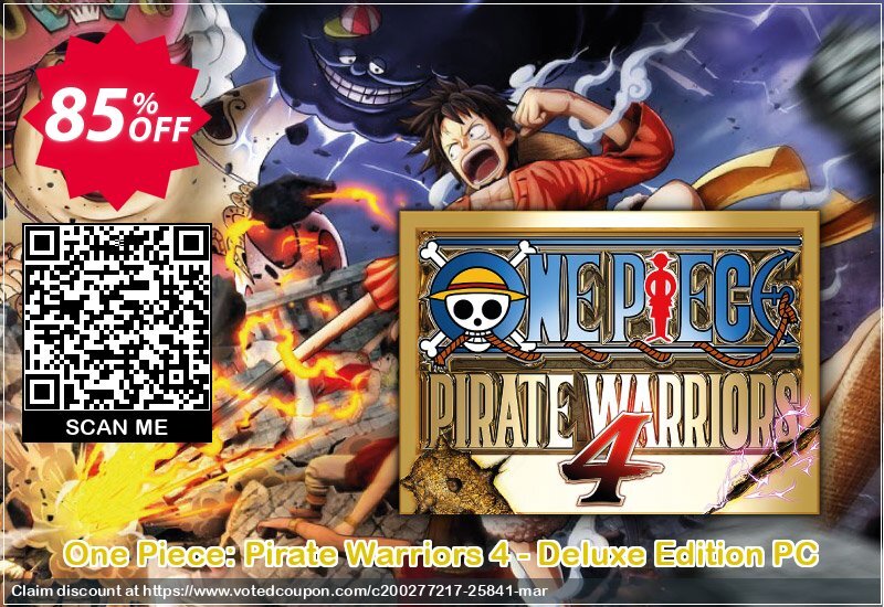 One Piece: Pirate Warriors 4 - Deluxe Edition PC Coupon, discount One Piece: Pirate Warriors 4 - Deluxe Edition PC Deal. Promotion: One Piece: Pirate Warriors 4 - Deluxe Edition PC Exclusive offer 