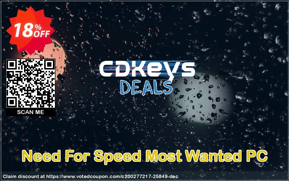 Need For Speed Most Wanted PC Coupon Code Apr 2024, 18% OFF - VotedCoupon
