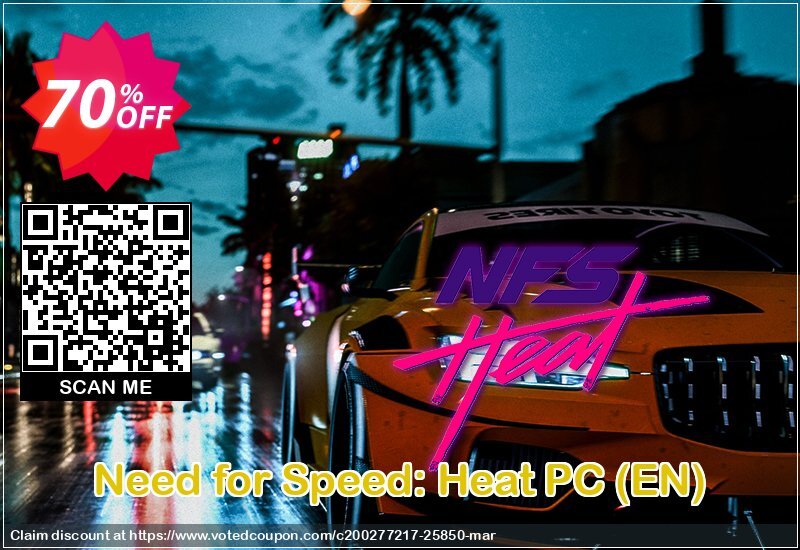 Need for Speed: Heat PC, EN  Coupon, discount Need for Speed: Heat PC (EN) Deal. Promotion: Need for Speed: Heat PC (EN) Exclusive offer 