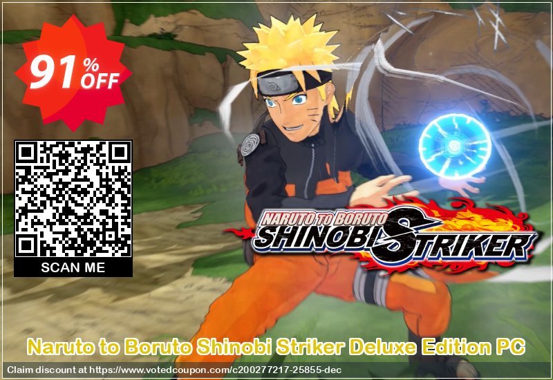 Naruto to Boruto Shinobi Striker Deluxe Edition PC Coupon Code Apr 2024, 91% OFF - VotedCoupon