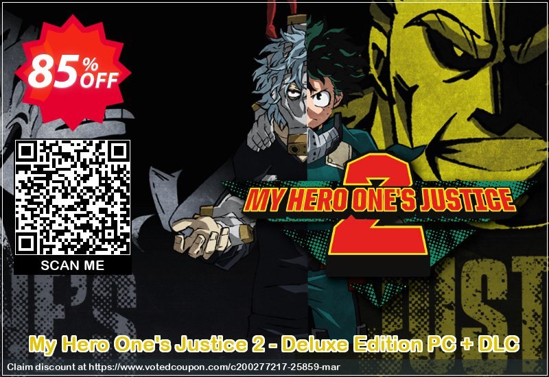 My Hero One's Justice 2 - Deluxe Edition PC + DLC Coupon Code Apr 2024, 85% OFF - VotedCoupon