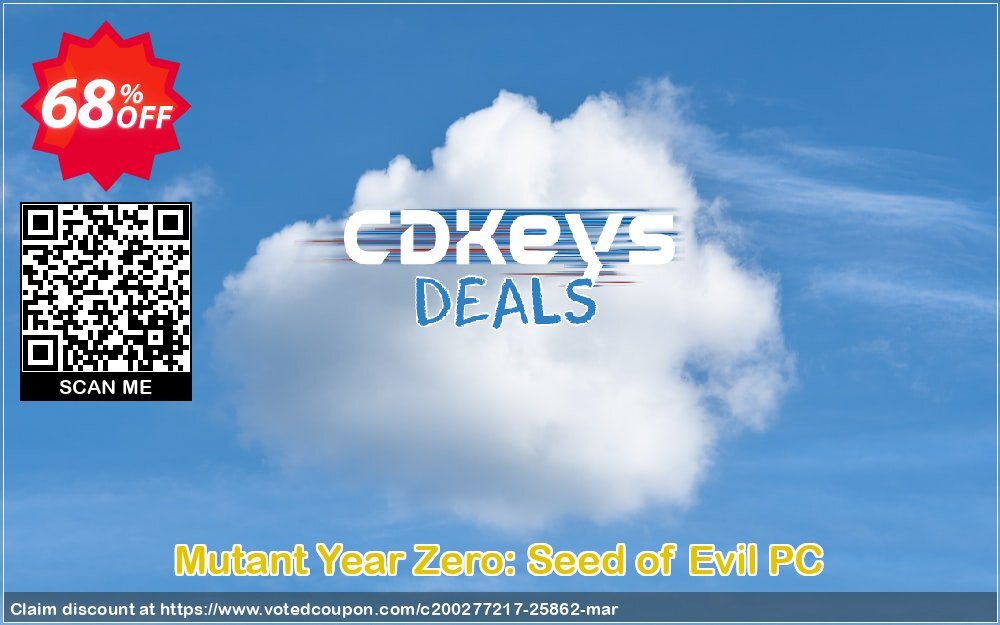 Mutant Year Zero: Seed of Evil PC Coupon, discount Mutant Year Zero: Seed of Evil PC Deal. Promotion: Mutant Year Zero: Seed of Evil PC Exclusive offer 