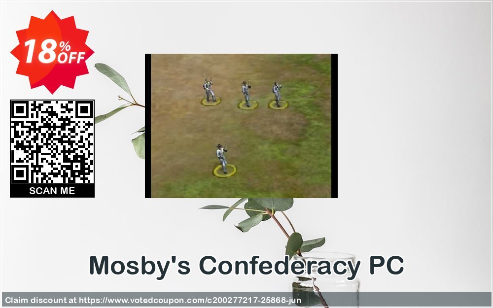Mosby's Confederacy PC Coupon, discount Mosby's Confederacy PC Deal. Promotion: Mosby's Confederacy PC Exclusive offer 