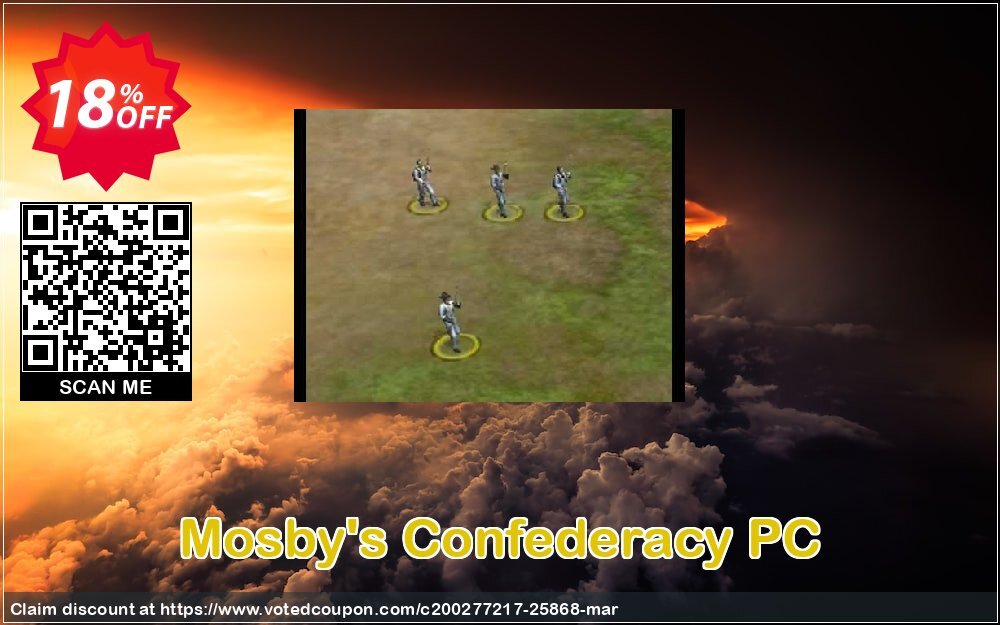 Mosby's Confederacy PC Coupon, discount Mosby's Confederacy PC Deal. Promotion: Mosby's Confederacy PC Exclusive offer 