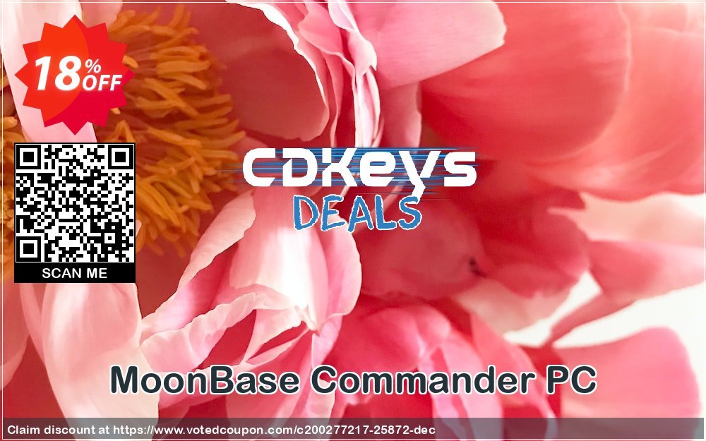 MoonBase Commander PC Coupon, discount MoonBase Commander PC Deal. Promotion: MoonBase Commander PC Exclusive offer 