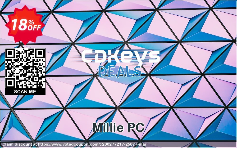 Millie PC Coupon, discount Millie PC Deal. Promotion: Millie PC Exclusive offer 