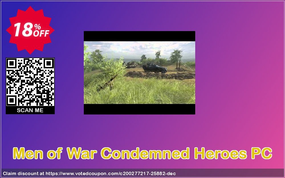 Men of War Condemned Heroes PC Coupon, discount Men of War Condemned Heroes PC Deal. Promotion: Men of War Condemned Heroes PC Exclusive offer 