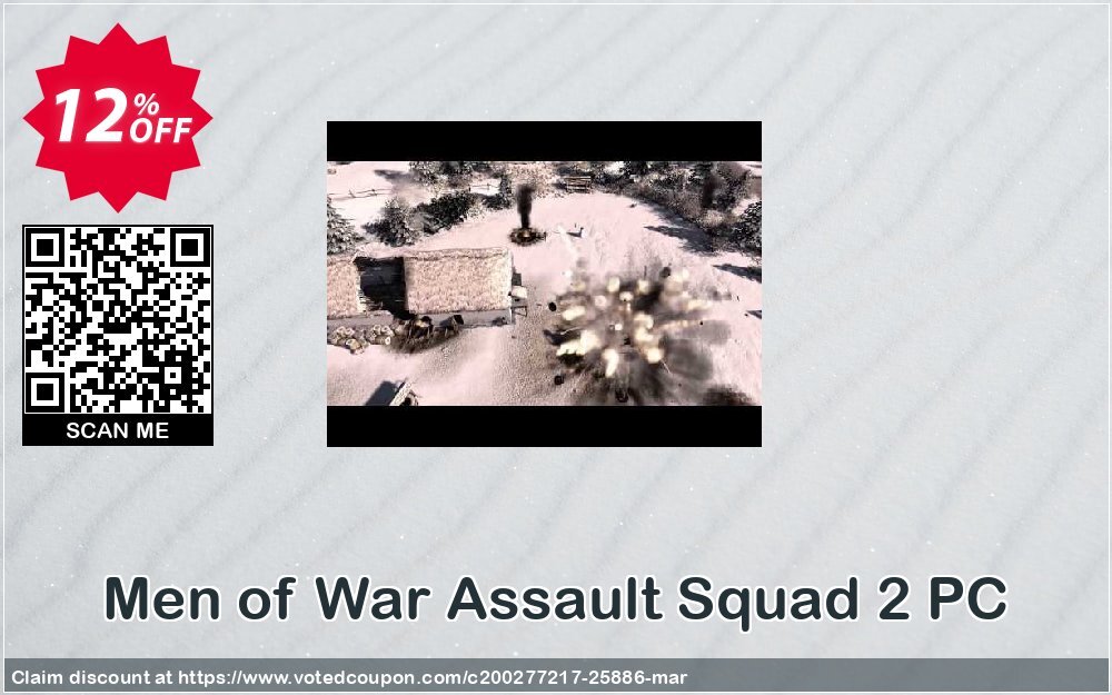 Men of War Assault Squad 2 PC Coupon, discount Men of War Assault Squad 2 PC Deal. Promotion: Men of War Assault Squad 2 PC Exclusive offer 