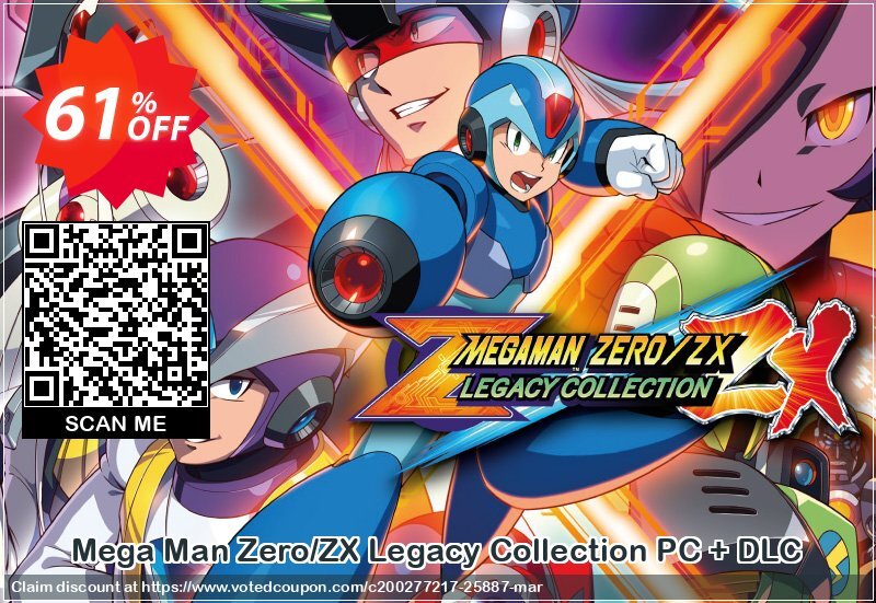 Mega Man Zero/ZX Legacy Collection PC + DLC Coupon Code Apr 2024, 61% OFF - VotedCoupon