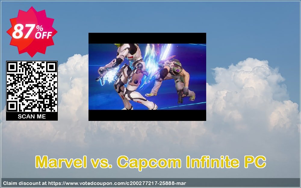 Marvel vs. Capcom Infinite PC Coupon, discount Marvel vs. Capcom Infinite PC Deal. Promotion: Marvel vs. Capcom Infinite PC Exclusive offer 