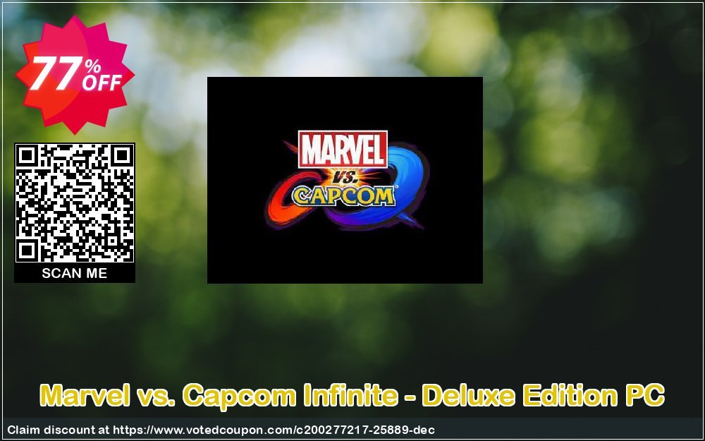 Marvel vs. Capcom Infinite - Deluxe Edition PC Coupon Code May 2024, 77% OFF - VotedCoupon