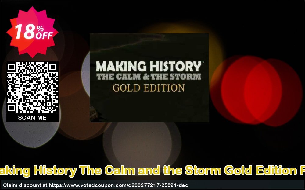 Making History The Calm and the Storm Gold Edition PC Coupon, discount Making History The Calm and the Storm Gold Edition PC Deal. Promotion: Making History The Calm and the Storm Gold Edition PC Exclusive offer 