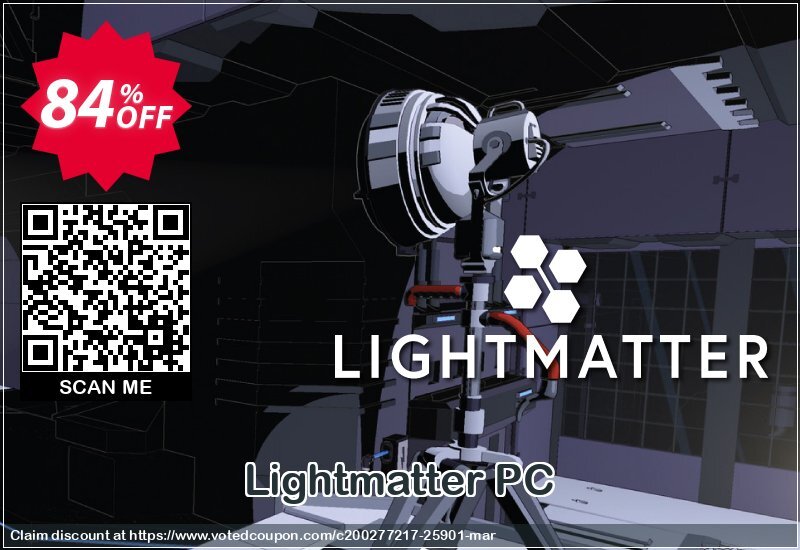 Lightmatter PC Coupon, discount Lightmatter PC Deal. Promotion: Lightmatter PC Exclusive offer 