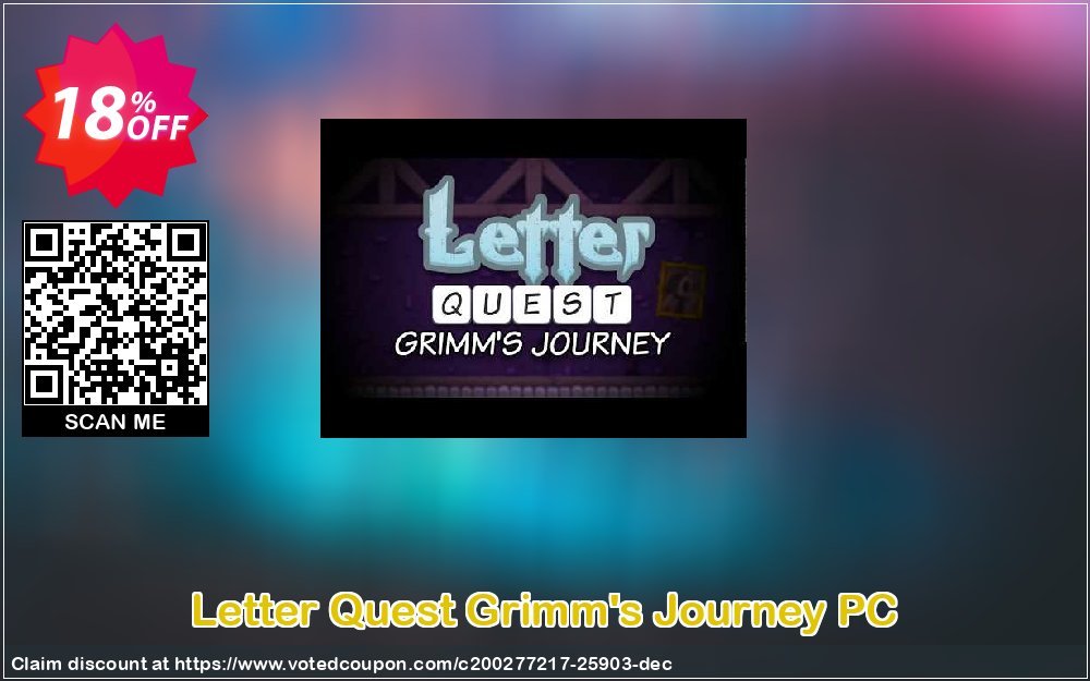 Letter Quest Grimm's Journey PC Coupon, discount Letter Quest Grimm's Journey PC Deal. Promotion: Letter Quest Grimm's Journey PC Exclusive offer 