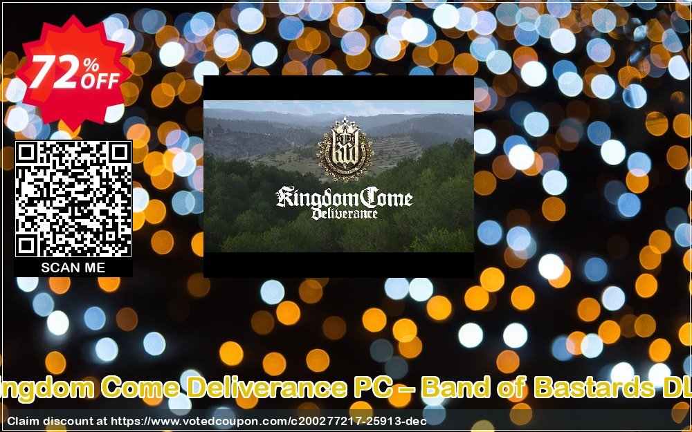 Kingdom Come Deliverance PC – Band of Bastards DLC Coupon Code Apr 2024, 72% OFF - VotedCoupon