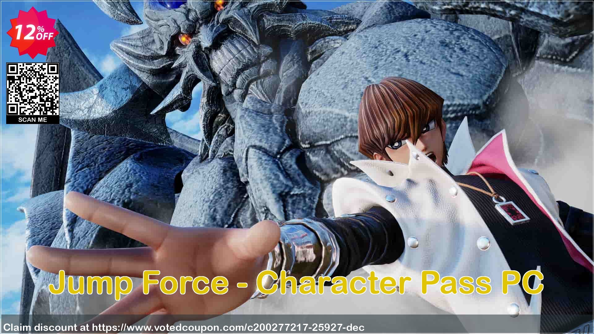 Jump Force - Character Pass PC Coupon Code May 2024, 12% OFF - VotedCoupon