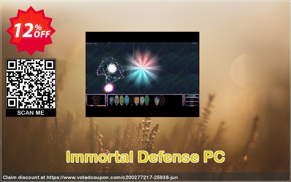 Immortal Defense PC Coupon, discount Immortal Defense PC Deal. Promotion: Immortal Defense PC Exclusive offer 