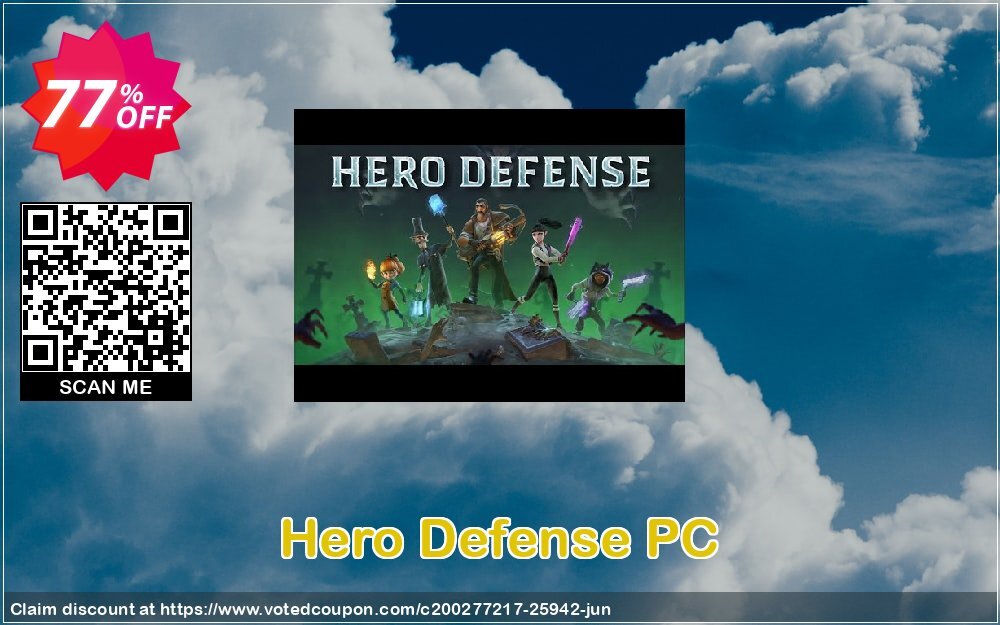 Hero Defense PC Coupon, discount Hero Defense PC Deal. Promotion: Hero Defense PC Exclusive offer 