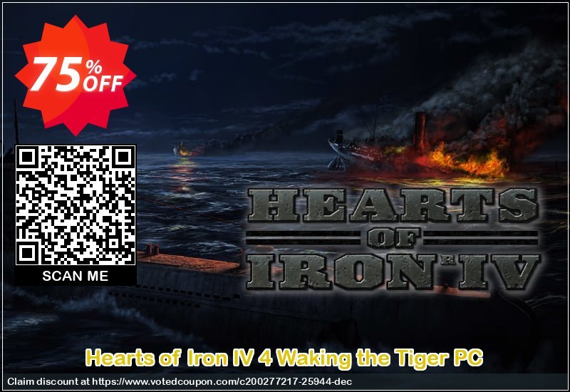 Hearts of Iron IV 4 Waking the Tiger PC Coupon Code May 2024, 75% OFF - VotedCoupon