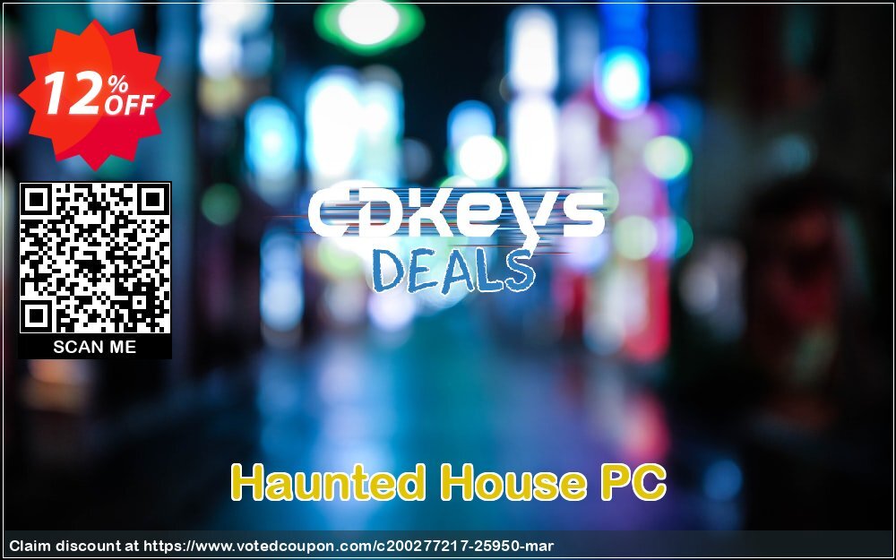 Haunted House PC Coupon, discount Haunted House PC Deal. Promotion: Haunted House PC Exclusive offer 