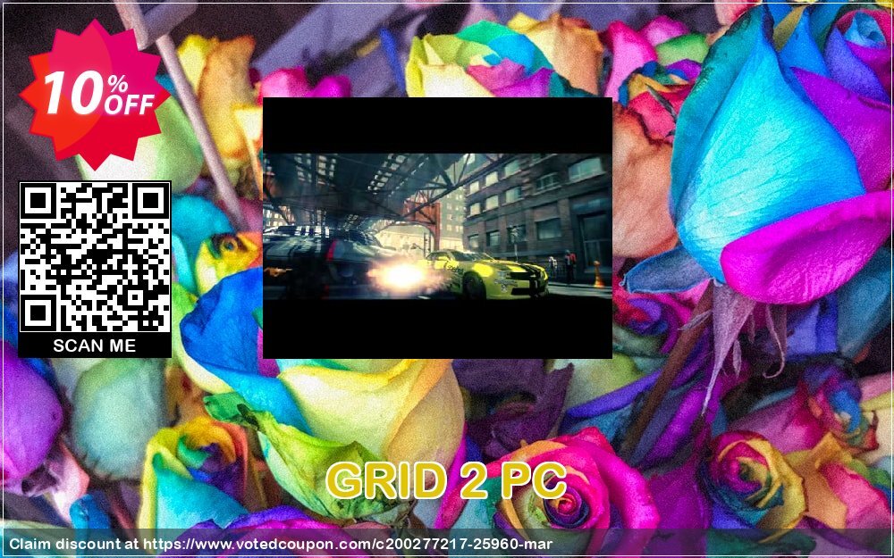 GRID 2 PC Coupon, discount GRID 2 PC Deal. Promotion: GRID 2 PC Exclusive offer 