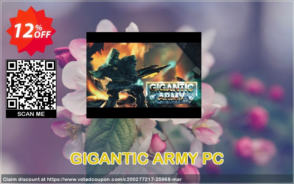 GIGANTIC ARMY PC Coupon, discount GIGANTIC ARMY PC Deal. Promotion: GIGANTIC ARMY PC Exclusive offer 